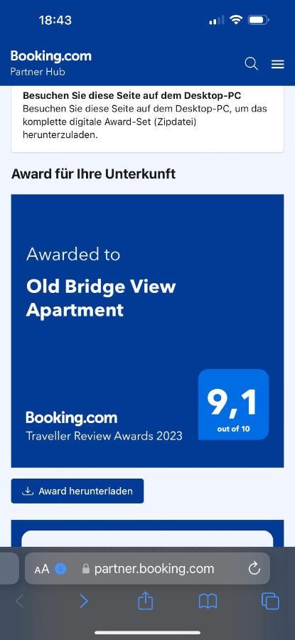 Old Bridge View Apartment Heidelberg Exterior photo